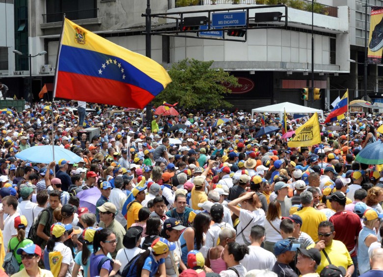 Venezolanos volvieron a las calles para protestar contra Maduro