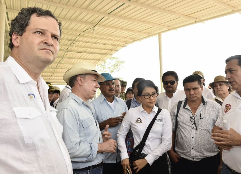 Santos visita zona veredal en Puerto Asís, Putumayo