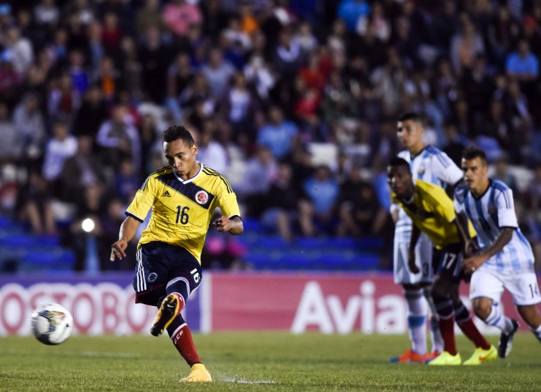Colombia empató con Argentina en su segundo partido del hexagonal final del Suramericano Sub 20. FOTO AP