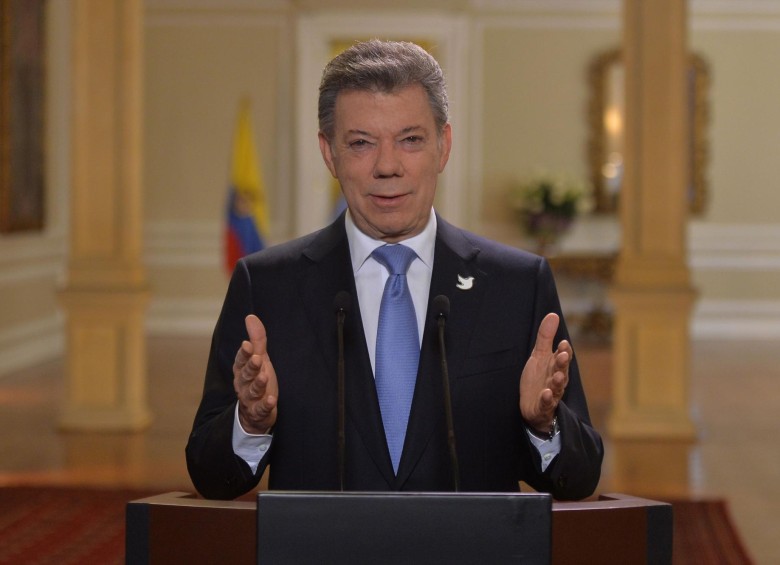 El presidente Santos afirmó que lo que los próximos meses serán críticos por los efectos del fenómeno de El Niño. FOTO COLPRENSA