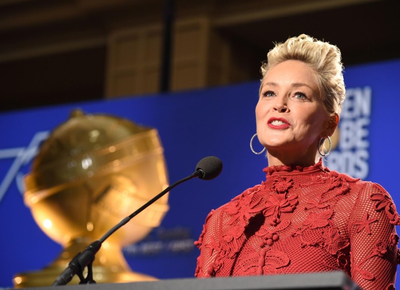 Sharon Stone presentó algunos de los nominados. FOTO AFP
