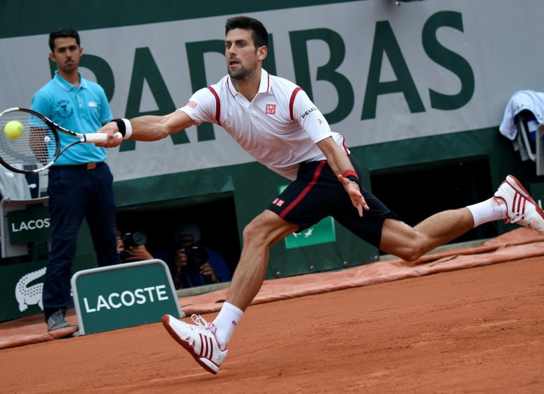 Novak Djokovic contó que hace un año no consume carne. FOTO AFP