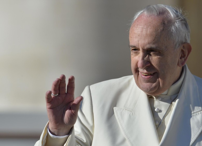 El Papa Francisco anunció su primera visita a Estados Unidos. FOTO AFP