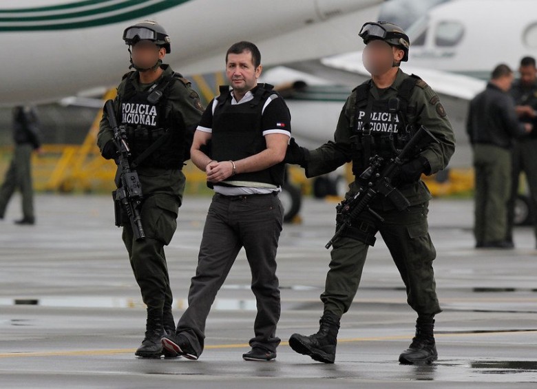 El narcofraticante Daniel “el Loco” Barrera fue extraditado desde Colombia luego de su arresto en Venezuela en 2012. FOTO COLPRENSA