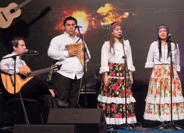 El grupo Preludio de Caquetá. CORTESÍA Antioquia le Canta a Colombia 