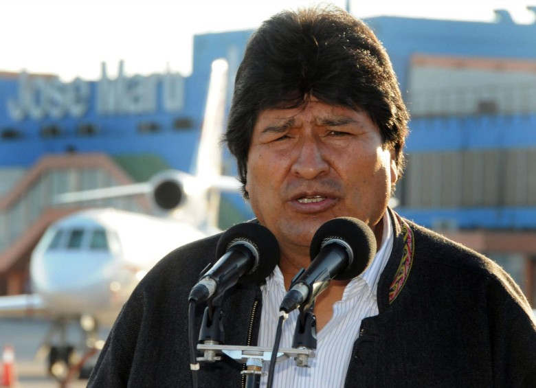 Evo Morales, presidente de Bolivia. FOTO Colprensa