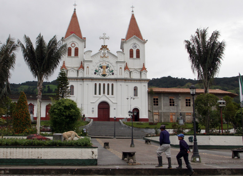 3.200 habitantes tiene San José de la Montaña, municipio del Norte de Antioquia. FOTO JAIME PÉREZ