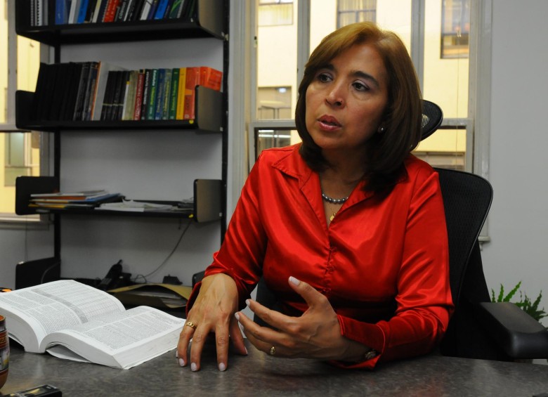 Cecilia Rico Torres, directora de Gestión de Impuestos de la Dian, destacó los resultados presentados a mayo. FOTO colprensa