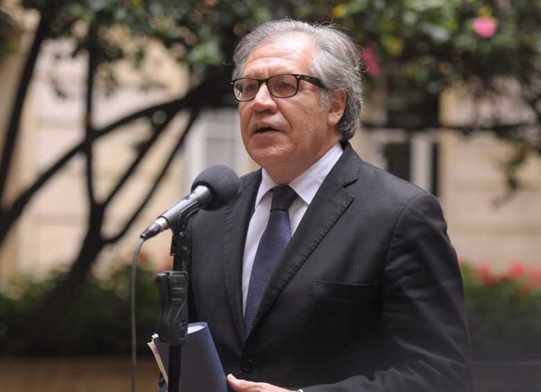 Secretario General de la OEA, Luis Almagro, aplaudió decisión de retomar diálogos con el ELN. FOTO COLPRENSA 