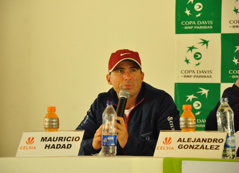 Mauricio Hadad seguirá entrenando a la tenista antioqueña Emiliana Arango. FOTO COLPRENSA