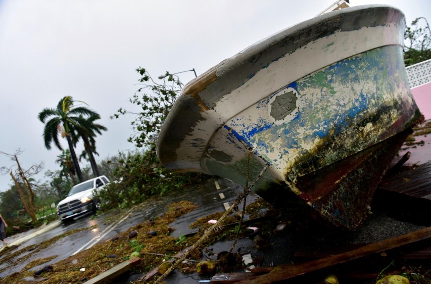 EL huracán Matthew golpeó con dureza a las poblaciones del mar Caribe. FOTO REUTERS