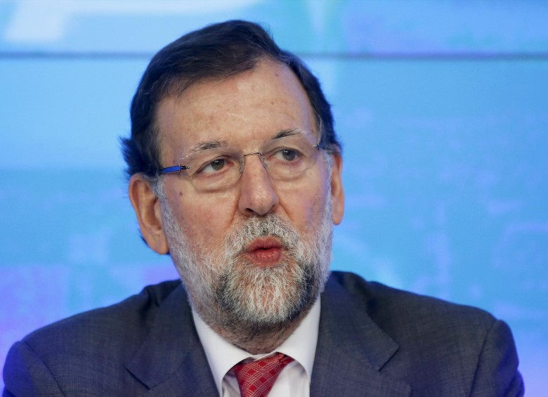 Mariano Rajoy, presidente del gobierno español. FOTO archivo