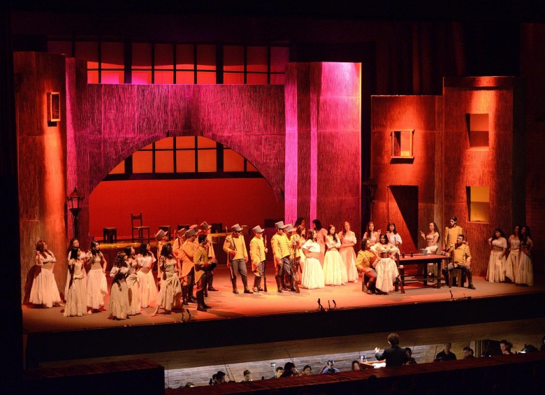 La obra Carmen de Georges Bizet se verá este 19 y 20 de abril, acompañada por la Orquesta del Estudio Polifónico de Medellín. Informes: 444 78 08. FOTO cortesía prolírica