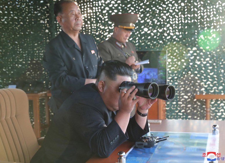 Kim Jong Un afirmó que el sistema “recientemente desarrollado” es una “gran arma”. Foto: Reuters