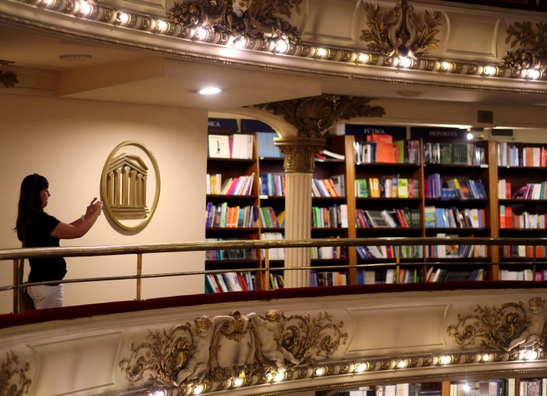  La librería El Ateneo Gran Splendid, una joya arquitectónica de Buenos Aires, acaba de ser elegida por la revista National Geographic como la más bella del mundo. FOTO REUTERS