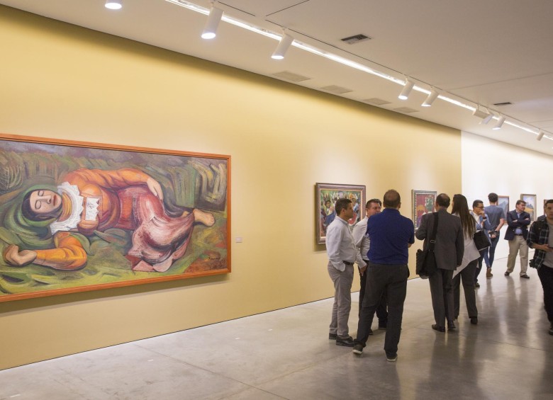 Exposición México:identidad fantástica, obras maestras del siglo XX, Colección Femsa, en el Museo de Arte Moderno de Medellín. Foto: Edwin Bustamante Restrepo