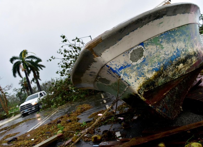 EL huracán Matthew golpeó con dureza a las poblaciones del mar Caribe. FOTO REUTERS