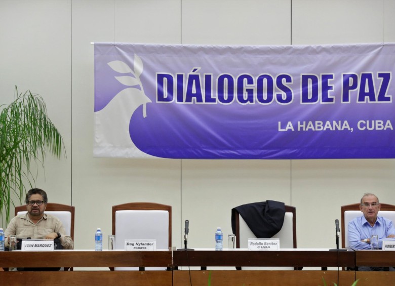 Los jefes negociadores de lado y lado ultiman detalles en La Habana. FOTO REUTERS