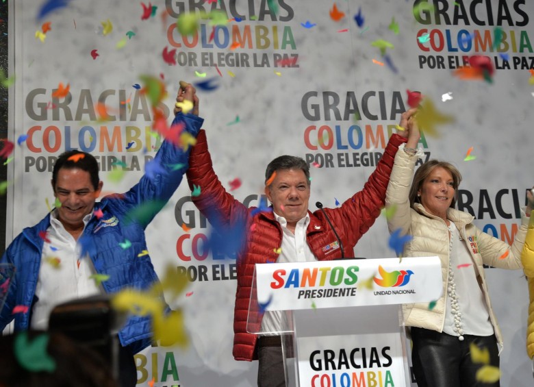 El Consejo de Estado admitió este jueves la acción de nulidad electoral contra la elección de Juan Manuel Santos y Germán Vargas Lleras. FOTO AFP