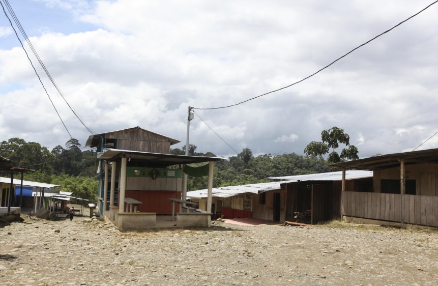 Zona de mataje, frontera colombo-ecuatoriana, donde alias “Guacho” se mueve con facilidad. FOTO: Manuel Saldarriaga