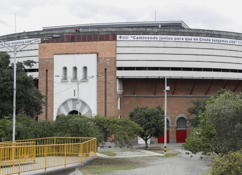  Centro de espectáculos La Macarena, en Medellín, donde habrá un encuentro entre el máximo jerarca de la iglesia católica con religiosos.