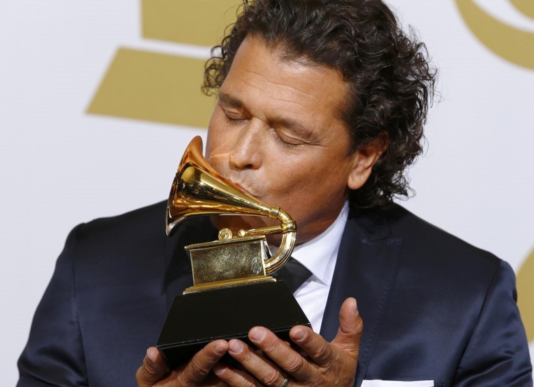 Este es el segundo Grammy en la carrera del samario. FOTO Reuters