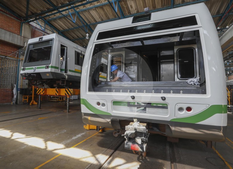 El proceso alargará la vida útil de los trenes de primera generación. FOTO: MANUEL SALDARRIAGA