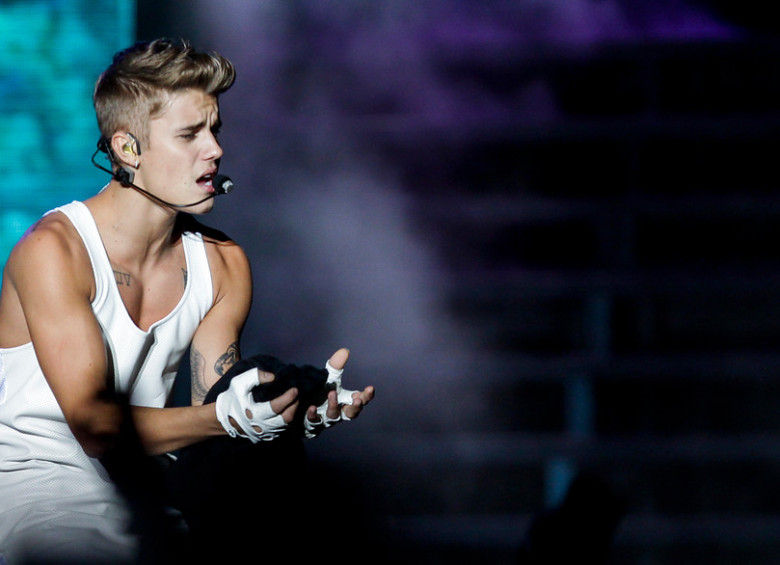 El concierto de Justin Bieber será esta noche en El Campín de Bogotá. FOTO Colprensa