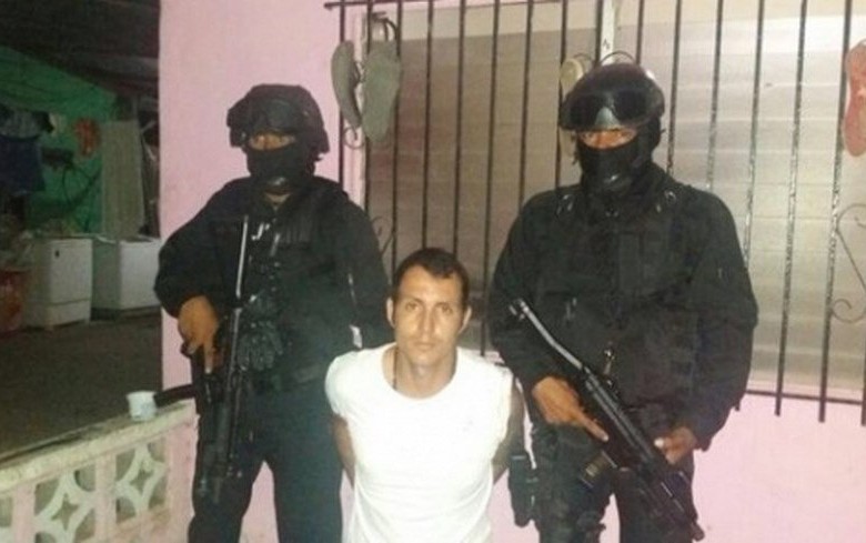 Alejandro Quintero Otalvaro, alias “el Paisa” ha sido señalado de pertenecer al clan de “los Urabeños”. FOTO Cortesía Policía de Panamá. 