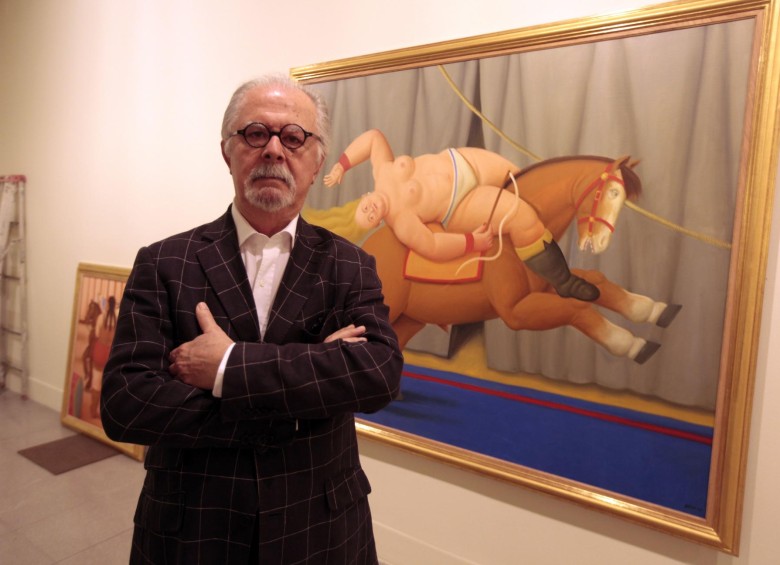 Las obras de Fernando Botero llegan a Rotterdam (Holanda) con la exposición “Celebrar la vida”. FOTO Manuel Saldarriaga Quintero 