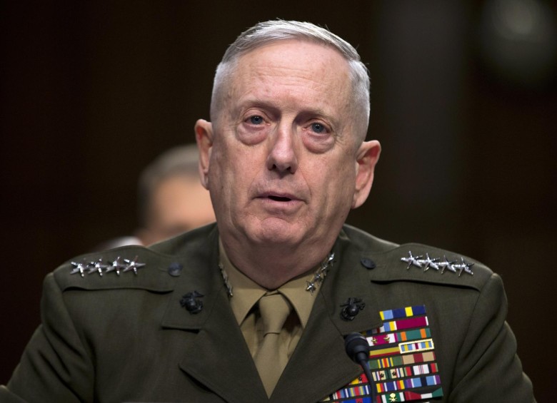 El ‘perro rabioso’ James Mattis, condecorado exgeneral que podría dirigir el Pentágono. FOTO AP