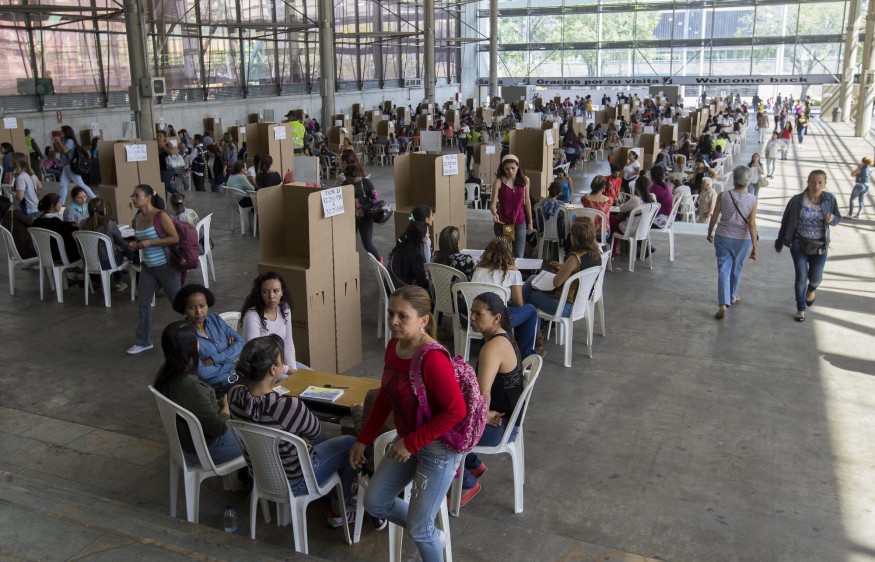 La abstención electoral en el plebiscito fue notoria. FOTO Donaldo Zuluaga