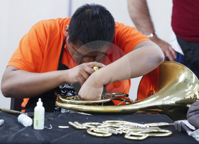 El Seminario Internacional de Luthería cambia de sede cada año. Ya se había realizado en Colombia. La experiencia de Envigado resultó tan gratificante, que los anfitriones quieren repetirla en 2019. FOTOS Manuel Saldarriaga