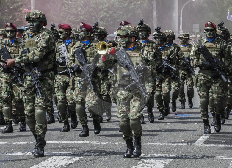 Colombia tuvo un gasto militar superior a los 9.000 millones de dólares. FOTO: Róbinson Sáenz