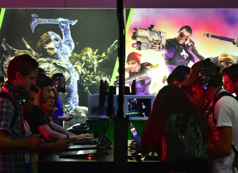 Este fue el primer año en que el E3 se abrió para los fanáticos. Foto: AFP