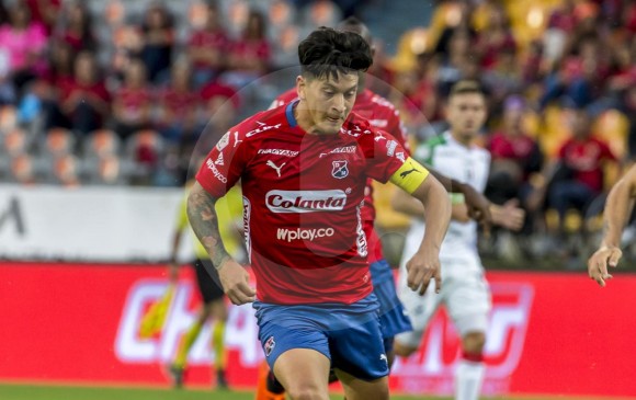 En las ocho temporadas que ajusta Germán Cano con el Medellín suma 84 goles. El delantero de 30 años aún no ha definido su continuidad en el club para el 2019. FOTO juan antonio sánchez