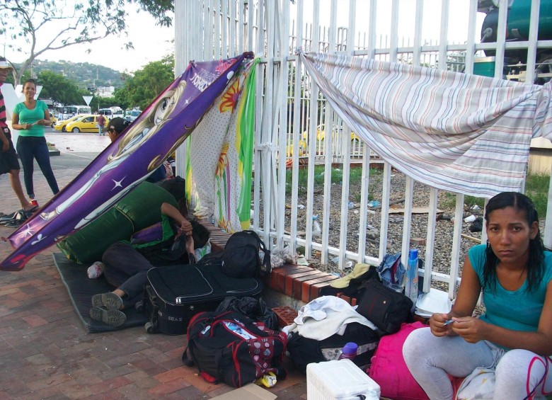 Aun con la ayuda del Estado colombiano, muchos venezolanos no hallan condiciones dignas de vida. FOTOS rosalinda hernández
