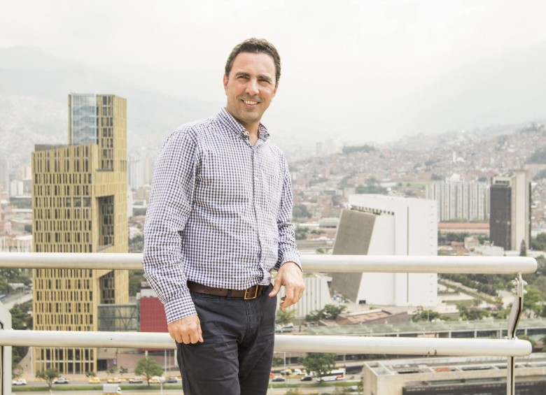Gerente de Empresas Públicas de Medellín EPM. Jorge Londoño De La Cuesta FOTO 