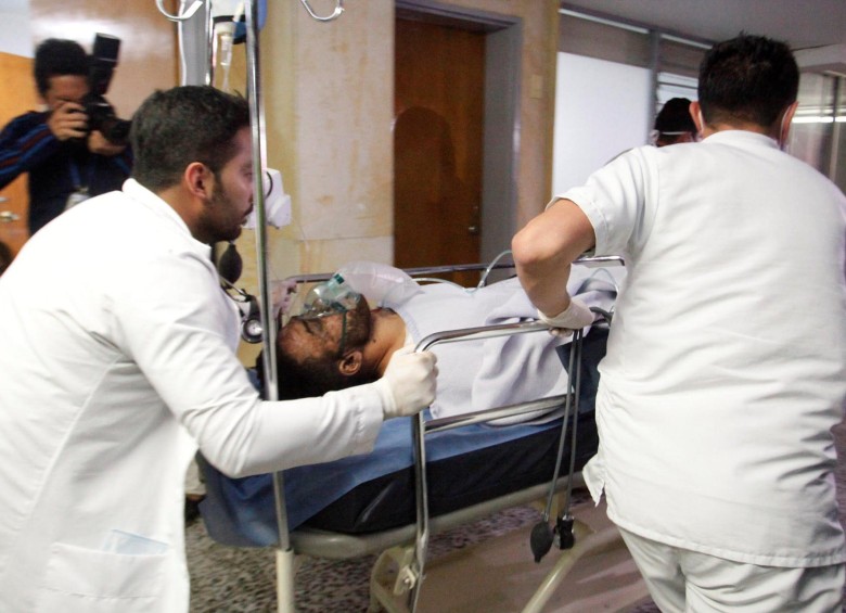 Por facilidad en el manejo de los heridos, todos serán reunidos en un mismo centro médico. FOTO REUTERS