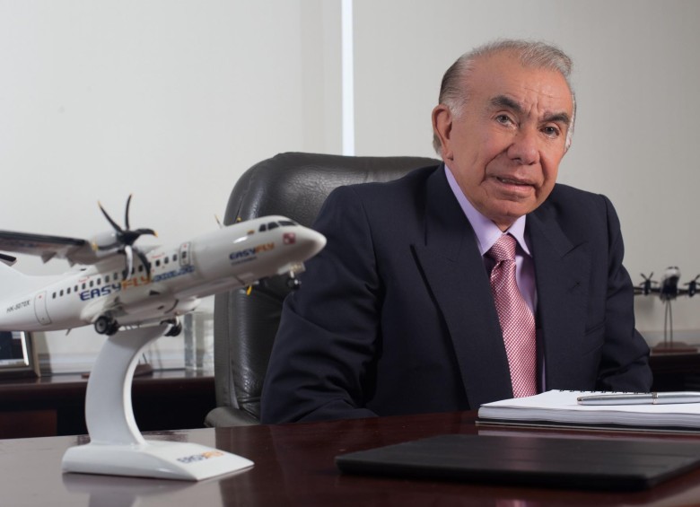 Alfonso Ávila, presidente de EasyFly, aseguró que la empresa va por buen camino y que con la llegada de dos nuevos aviones podrán conectar con más destinos este año. Foto Cortesía EasyFly