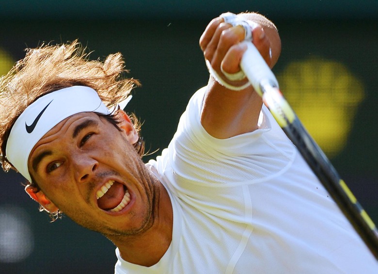 Rafael Nadal se ubica esta semana en el décimo puesto del ranquin mundial de tenis. Ayer sufrió su segunda derrota ante el germano Dustin Brown, el hombre de las rastas. FOTO reuters