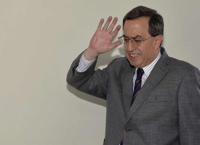 José Elías Melo rindió audiencia ante el Juzgado 14 penal del circuito por el caso Odebrecht. FOTO:COLPRENSA