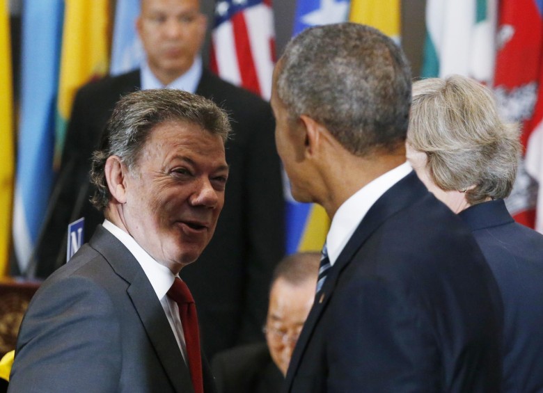 El presidente de Estados Unidos, Barack Obama, durante su intervención en el Debate de la Asamblea de las Naciones Unidas. FOTO AFP