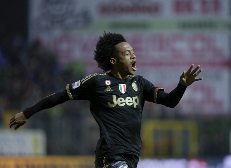 Cuadrado anotó gol y fue vital en la victoria de la Juventus. FOTO REUTERS