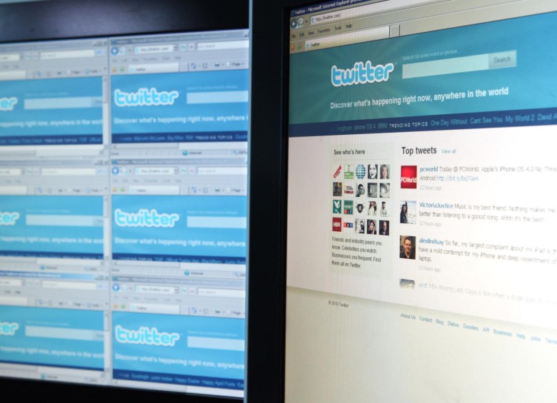 Twitter presenta problemas de ingreso desde el computador. FOTO Archivo