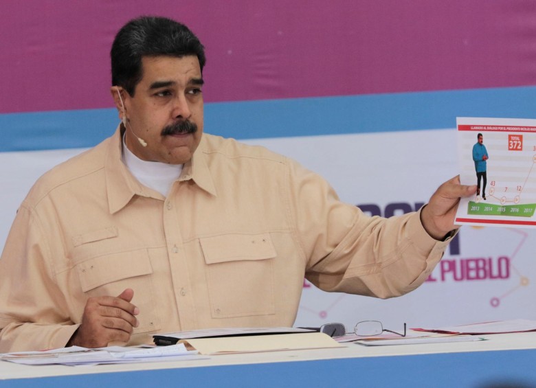 El presidente de Venezuela Nicolás Maduro. FOTO: REUTERS