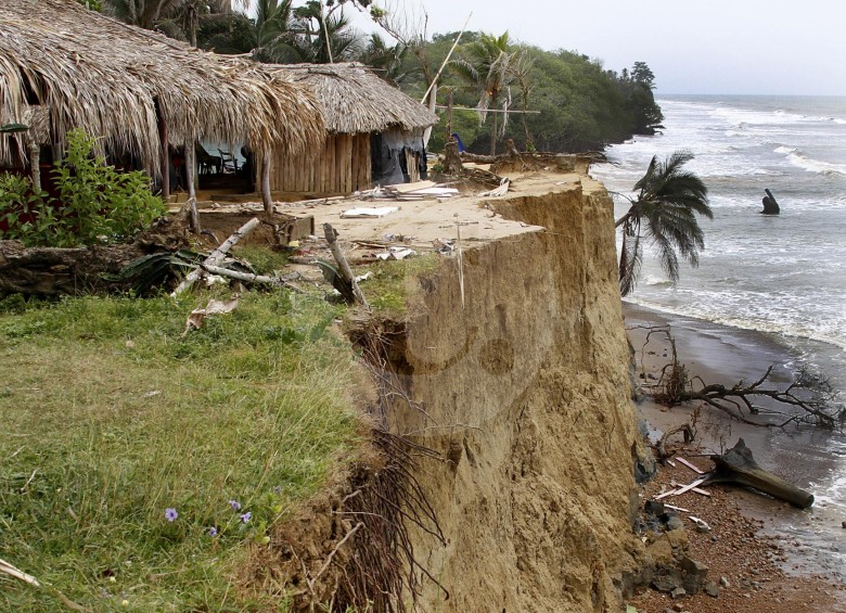 Las playas de Urabá sufren graves problemas de erosión y sedimentación. Foto donaldo zuluaga