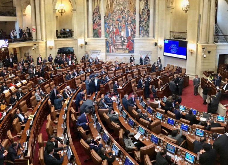 En el Congreso se definió que miembros de Farc deberían pasar primero por la JEP, ante de asumir sus curules. FOTO COLPRENSA