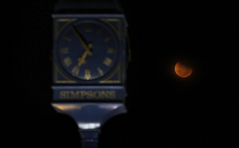 El próximo eclipse total de Luna será en septiembre. FOTO AP