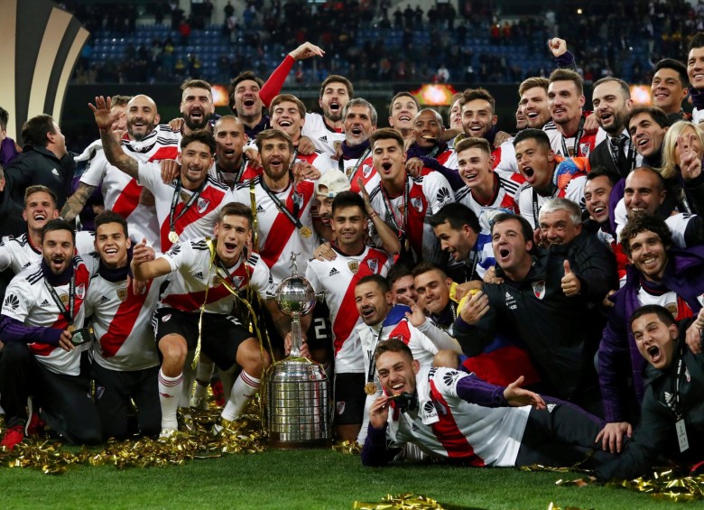 River representa a Suramérica como el campeón de la Copa Libertadores. FOTO REUTERS